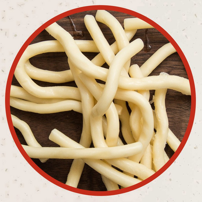 [오분떡볶이] 달인 떡볶이 누들떡 320g (후루룩 우동 스타일), 5개