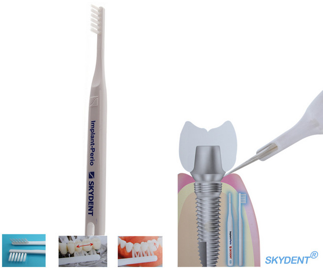 페리오 칫솔 Perio 치솔 한줄 임플란트케어 임플란트 극미세모 초미세모 초극세모 치과칫솔, 1개, 1개입