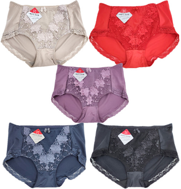 인유어스 BFL 여성 앞 레이스 노라인 팬티 L~3XL