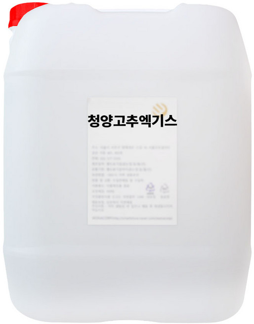 청양고추엑기스 20kg [소비기한 26.4.27까지], 1개