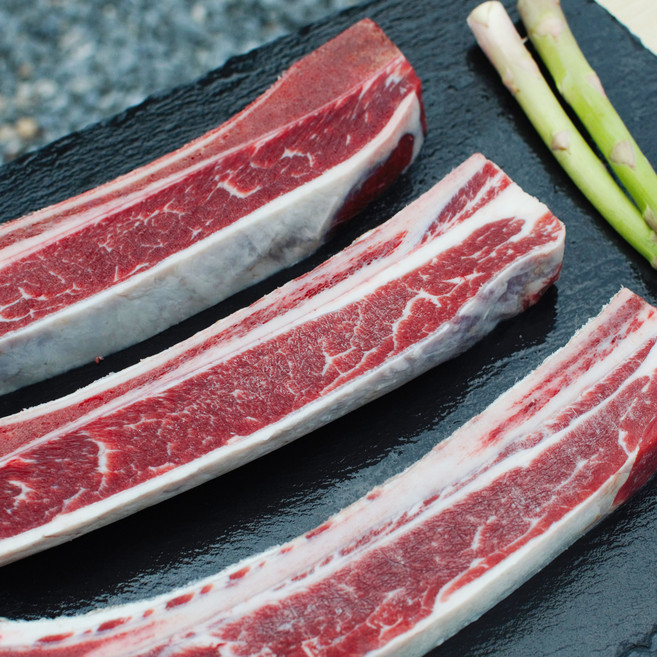 [미트휴]우대갈비 반커팅 스테이크 1kg 1kg x 2개 / 캠핑 고기