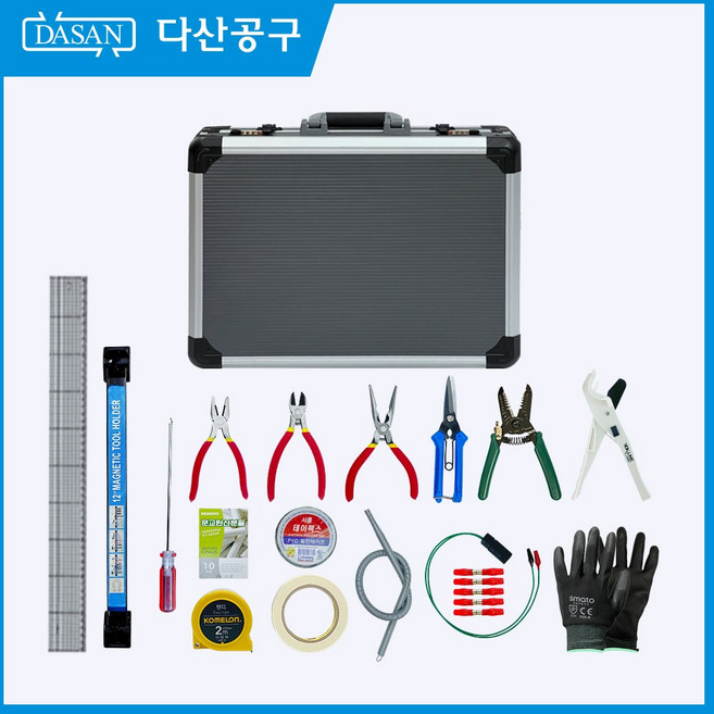 [다산에듀] 전기기능사 필수 공구가방세트, 1개