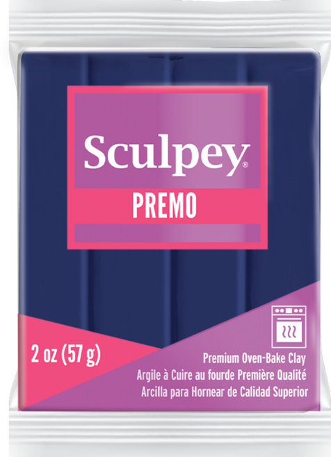 스컬피 프레모 57g (Premo 2oz) 전문가용 폴리머클레이, Ultrmarine Blue Hue(진청색)