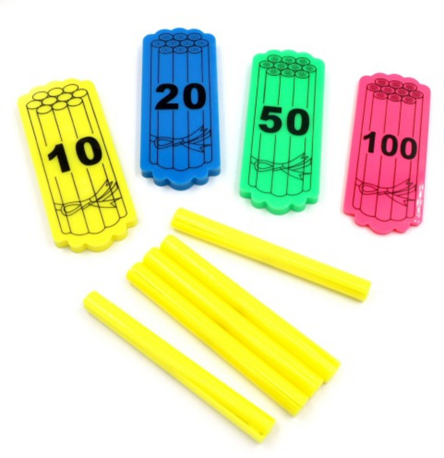 (수학교구) 자석 수막대 놀이 교구, 단품