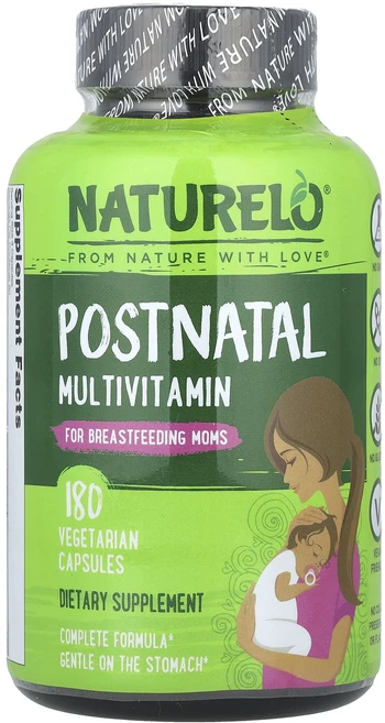NATURELO 모유 수유 엄마를 위한 출산 후 종합 비타민 베지 캡슐 180정, NATURELO모유수유엄마를위한출산후종합비타민베지캡슐1, 1개 - 쿠팡