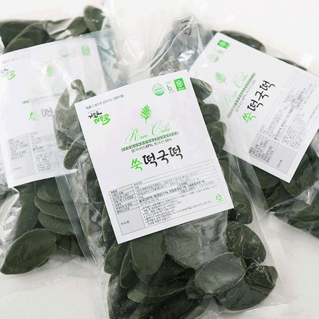 산해마을 쑥떡국떡 1kg, 1개