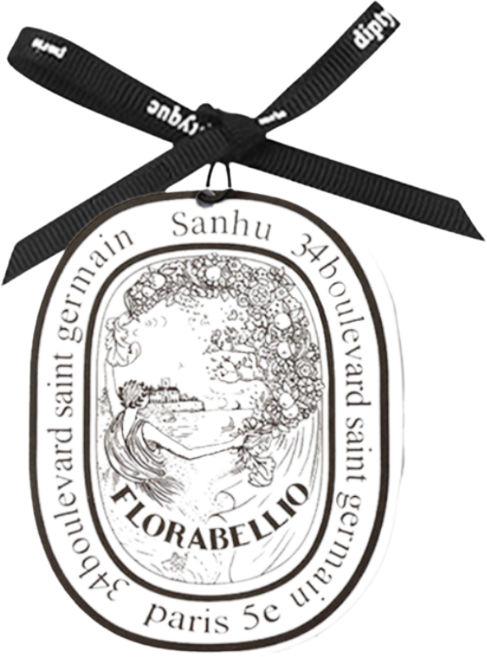 diptyque 汽車香芬片 車用香氛掛飾, 1個, 木質 吊掛芳香片(W0700)