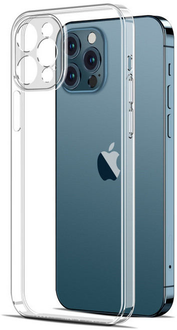iPhone 16 Pro Max 15 14 13 11 12 Pro Max Plus Mini X XR XS Max 투명 실리콘 커버 Funda 용 초박형 투명, 03 for iPhone 12 Pro, 01 Clear