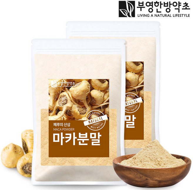부영한방약초 마카 분말 가루 페루산 maca, 1kg, 1개