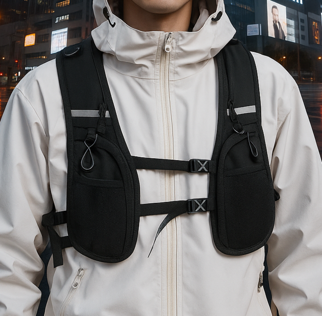 히즈플랜 오토바이 배달조끼 배달대행 조끼