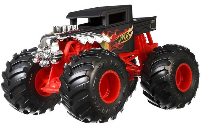 핫휠(Hot Wheels) 몬스터 트럭 빅 사이즈 본 쉐이커 1 24 사이즈 탈것 장난감 미니카 3세부터 레드 HNM40, 상세페이지 참조, 상세페이지 참조