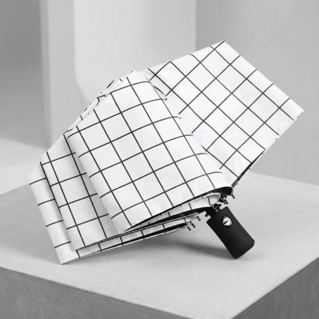 LIVENTI UV 99.9% 자외선차단 3단 접이식 우산 양산 겸용+커버포함