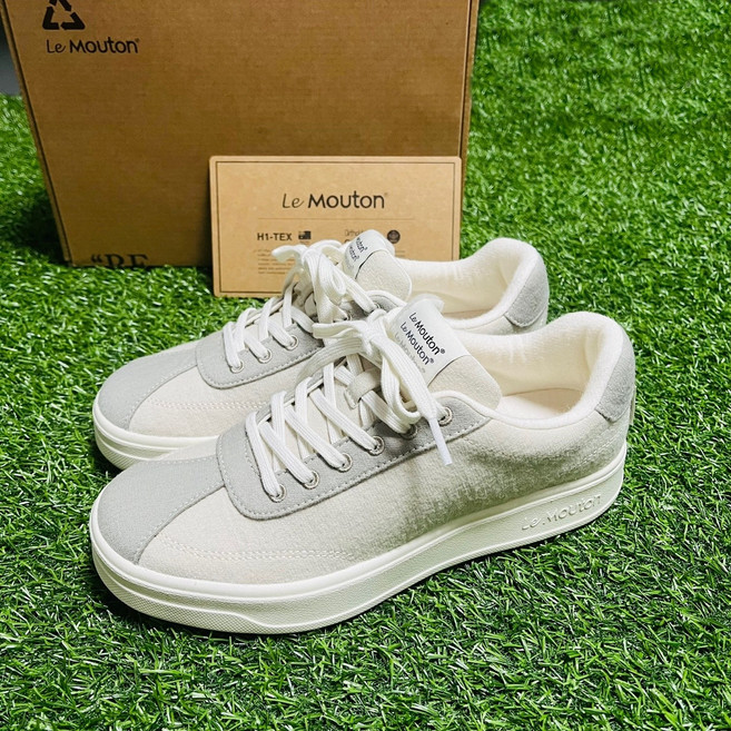 르무통 신상품 업 UP 남성 여성 운동화 아이보리 VIVALV