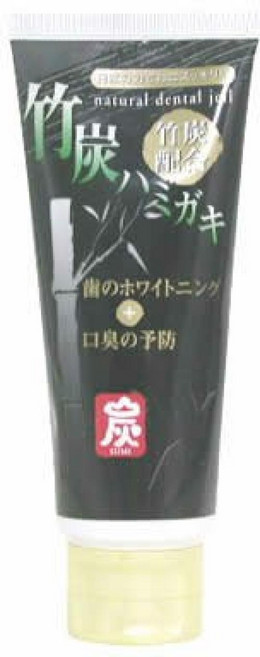 일본 한방 연구소 대나무 숯 하미가키 130g, 1개