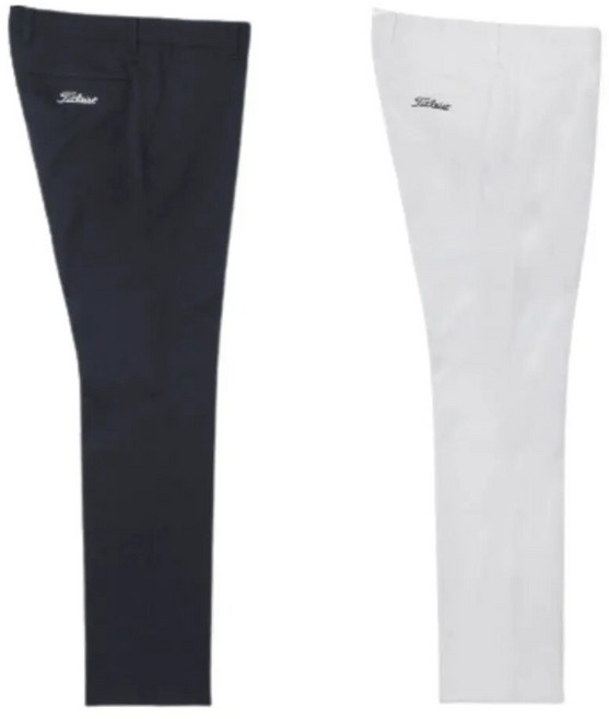 타이틀리스트 바지 남성 UV 스트레치 테이퍼드 바지