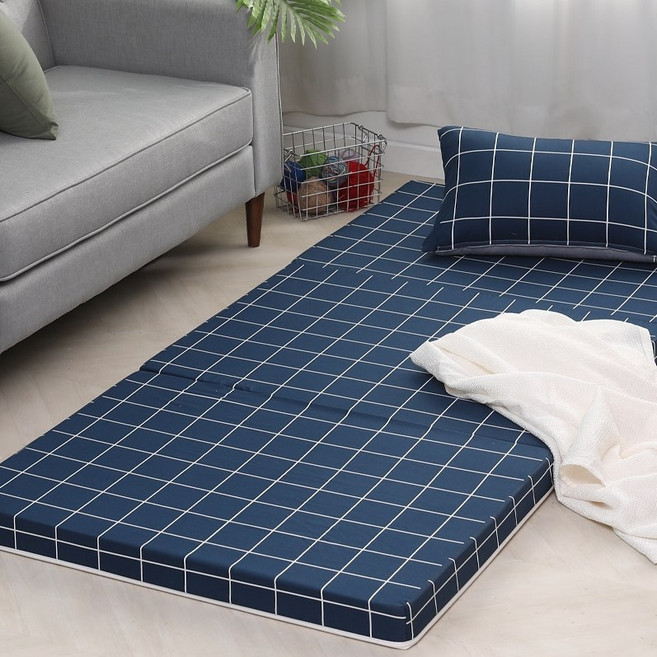 조은집 탄탄하고 편안한 3단 접이식매트리스 1인용 토퍼 HR통스폰지 펜션 호텔 기숙사 원룸 차박매트