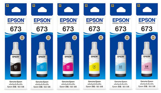 엡손 정품 잉크 T673 (T673600/ 밝은진홍 ) 70ml L805 L800 L810, T6736 - 밝은 진홍(LM) ), 1개