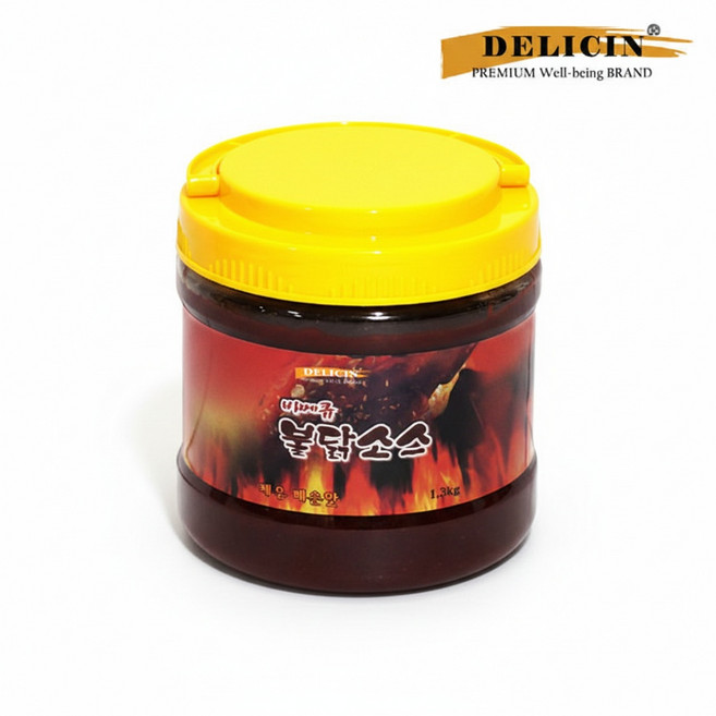 매운양념고추장/ 델리신 바베큐 불닭 소스 (1.3kg), 1.3kg, 1개