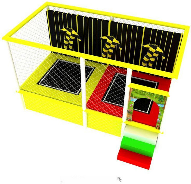야외 트램폴린 대형 점핑머신 방방이 트렘폴린, 라이트블루 타입 46