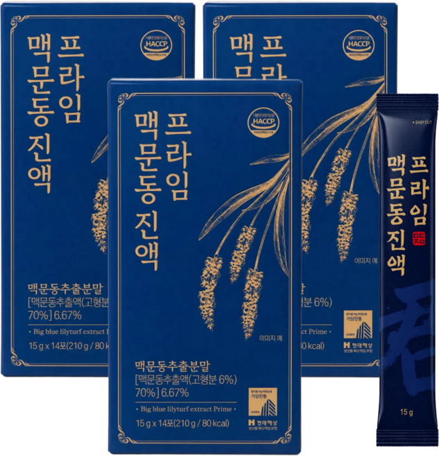 국산 볶은 맥문동 진액 100% 볶음, 42개, 15ml