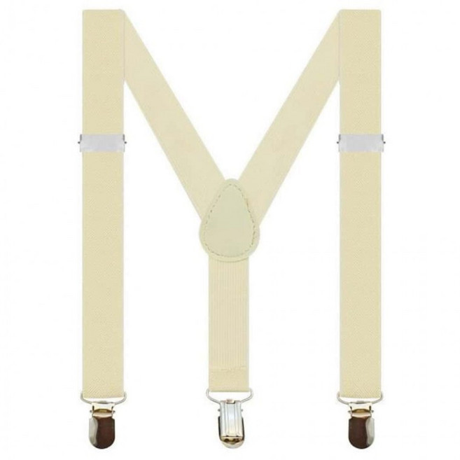 코디 선물 패션 멜빵 어린이용 아이보리