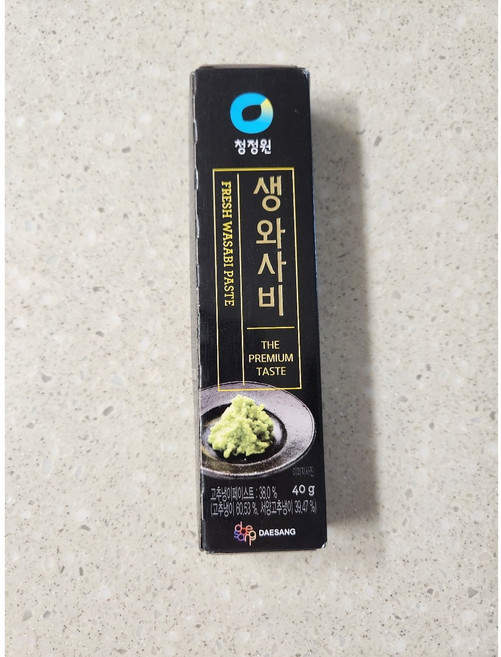 청정원 생와사비, 40g, 8개