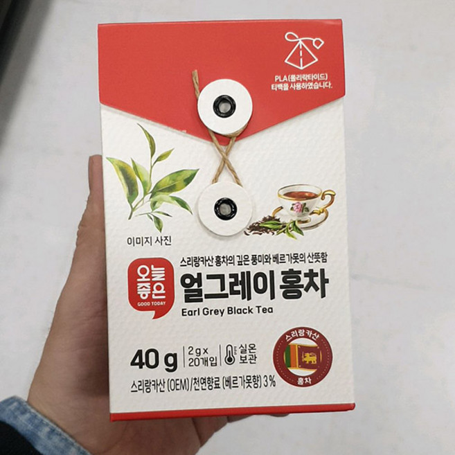 오늘좋은 얼그레이홍차, 1개, 20개입, 40g, 2g