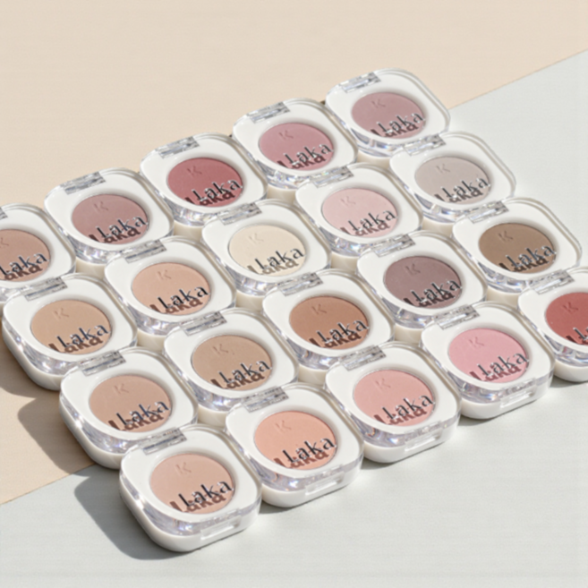 [베이스&음영컬러] 라카 모노 아이섀도우 1.8g 26컬러 중 택1 다채로운 색 부드러운텍스처 중채도&중명도/소프트&브라이트/고채도 부드러운음영 영롱한펄 투명한반짝임, 1개, #901 테디