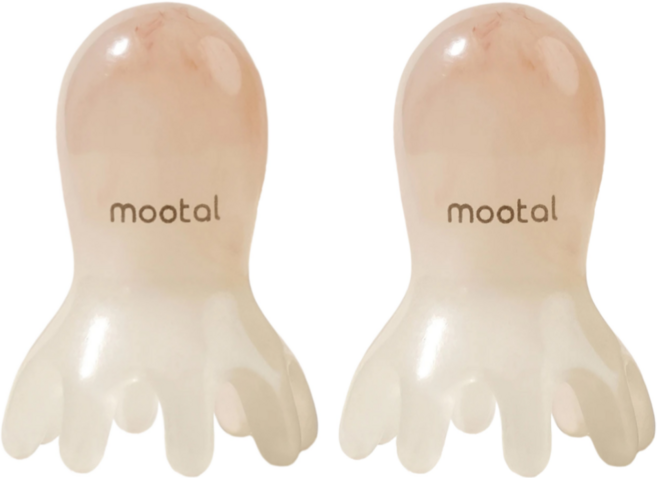 무탈 두피괄사 머리 승모근 지압 마사지기 1+1, 크림1개 + 크림1개, 2개