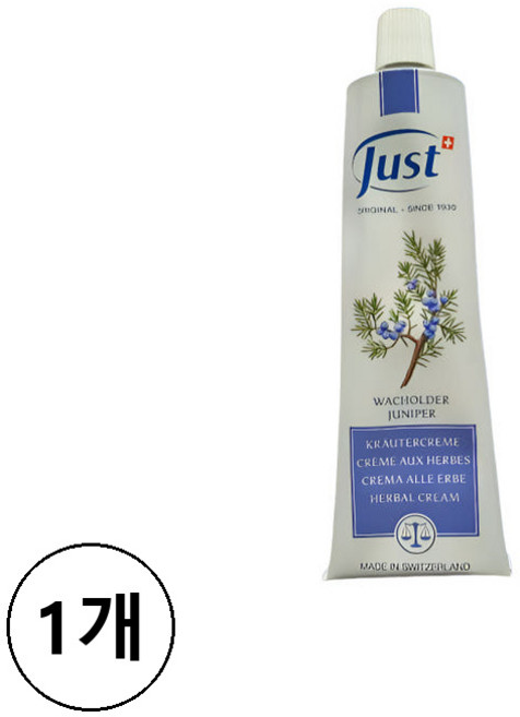 [스위스 유스트] 노간주 크림, 1개, 100ml