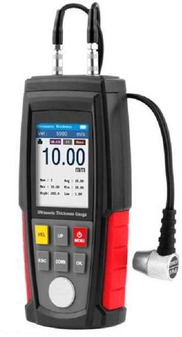 전문가용 초음파 두께 측정게이지 두께측정기 WT-100A, 1개