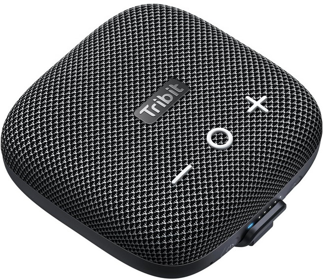 트리빗 휴대용 스톰박스 마이크로2 블루투스 스피커, 블랙, BTS12S