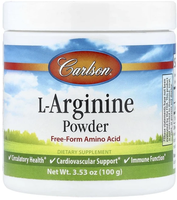 Carlson L-Arginine 칼슨 L 아르기닌 100g, 1개 - 쿠팡