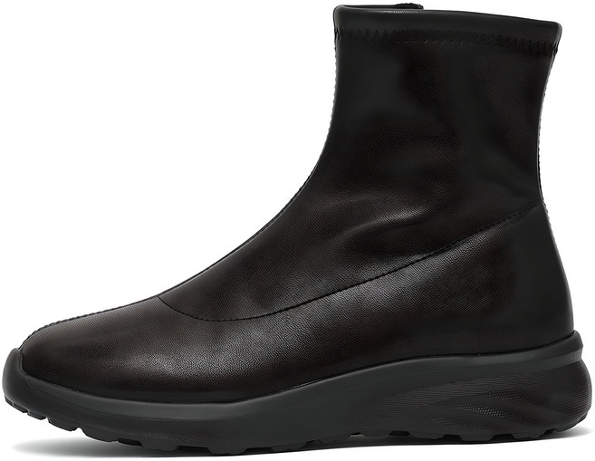 J SHOE 內刷毛輕量彈力貼身踝靴