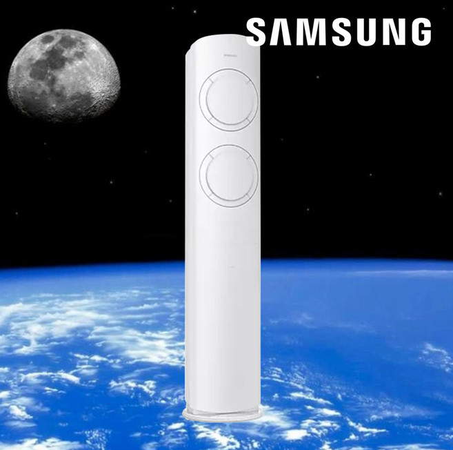 삼성 스탠드 에어컨 인버터 17평형 화이트 실외기포함 빠른설치, 삼성스탠드에어컨17평형, 일반배관형