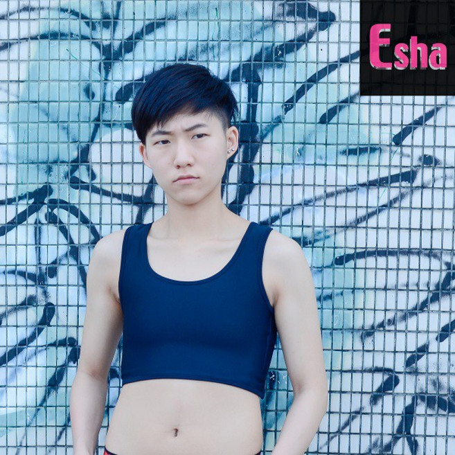 ESHA 舒適萊卡棉款 束胸