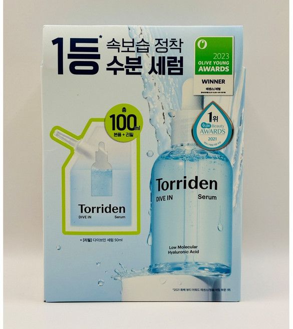 토리든 다이브인 저분자 히알루론산 세럼, 100ml, 1개