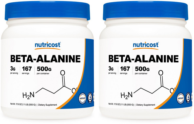 뉴트리코스트 베타-알라닌, 2개, 500g