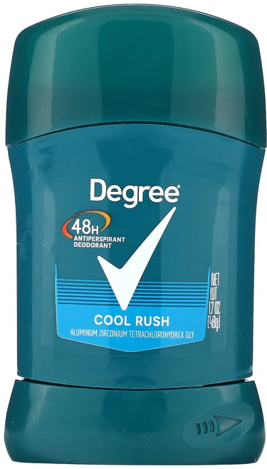 Degree 48시간 땀 억제제 데오도런트 쿨 러쉬 48g(1.7oz), Degree48시간땀억제제데오도런트쿨러쉬48g17oz, 48g, 1개 - 쿠팡