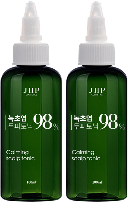 제이에이치피 녹초엽 비듬제거 두피토닉, 2개, 100ml