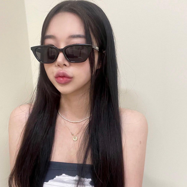 VANANA2 여성 힙한 레트로 섹시 포인트 캣아이 빈티지 선글라스