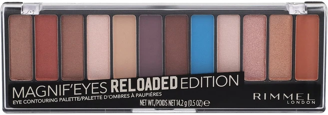 Rimmel London Magnif'Eeyes 아이 컨투어링 팔레트 012 리로디드 에디션 14.2g(0.5oz) London (리멜 런던), 1개 - 쿠팡