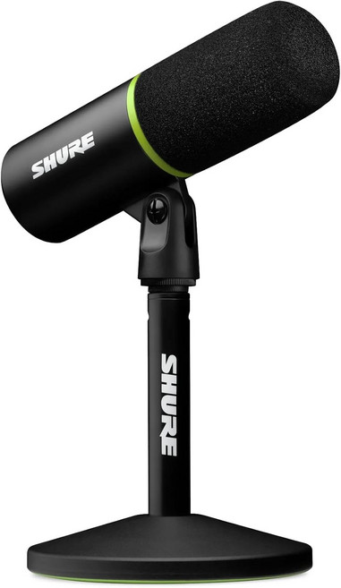 Shure MV6 게이밍 마이크 USB 다이내믹 마이크 백그라운드 노이즈 캔슬링, [01]옵션1