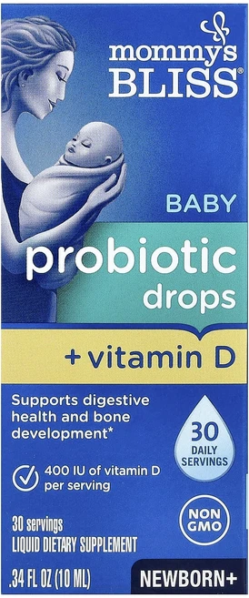 마미스블레스 프로바이오틱 드롭 플러스 비타민D 10ml, 6개 - 쿠팡