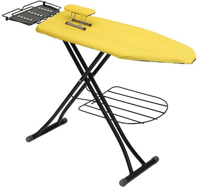높이조절다림판 높이조절 스탠드 옐로우 다리미판 90cmx30cm han+299Pq