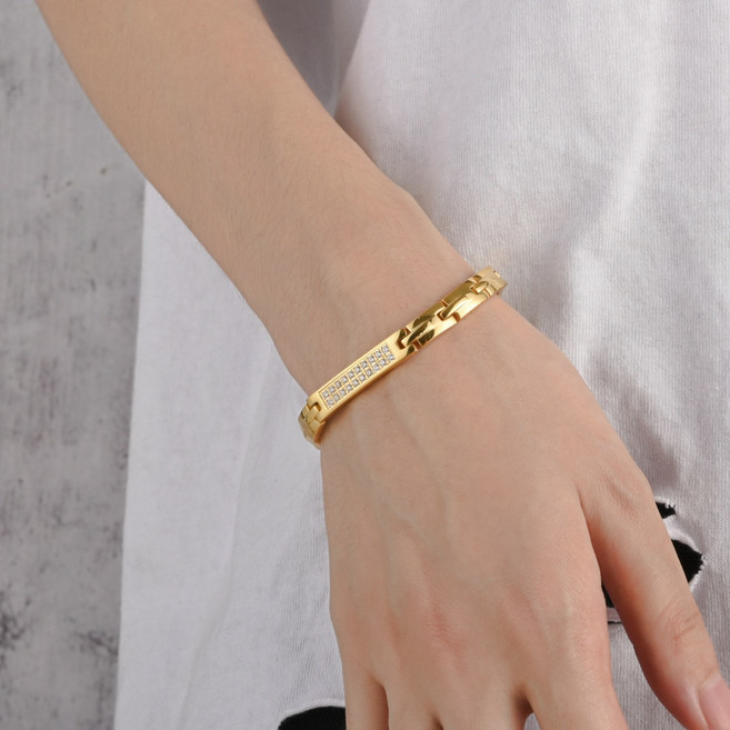 남녀공용 프리미엄 게르마늄 건강 팔찌 + 케이스