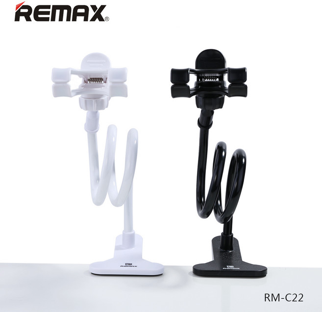 remax리맥스 클립형 자바라 휴대폰 거치대RM-C22, 화이트, 1개