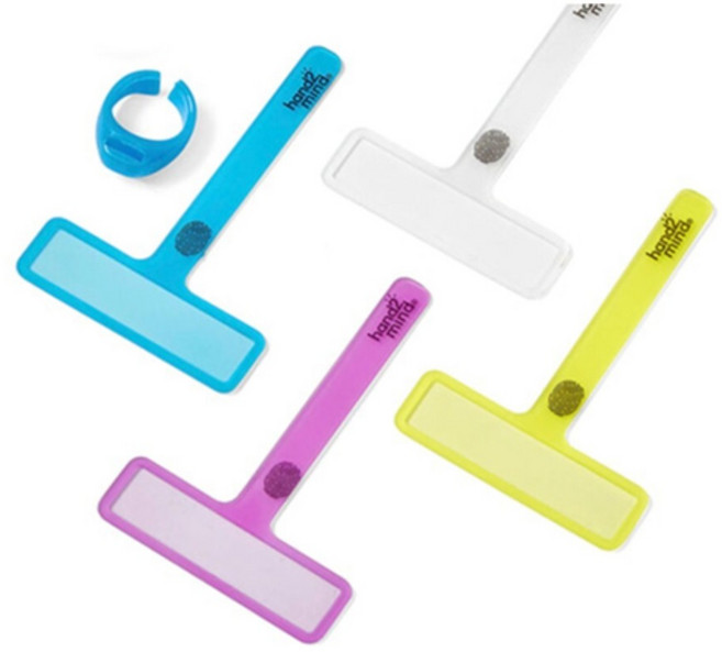 엄마표 홈스쿨링 긴문장 읽기연습용 손가락 포인터/ 언어향상 단어확인용 글자짚기용, 1세트, 혼합색