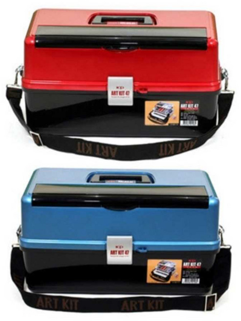 다용도함 레드 500x280x260 1P 구급약상자 비상구급함, 1개