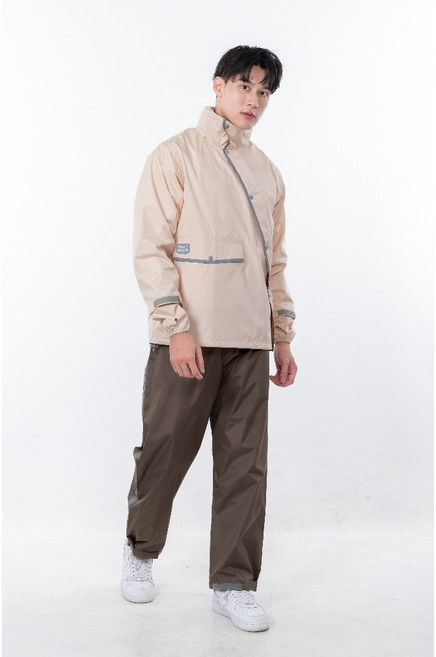 HOOMUA 雨沐 水雨爭鋒 外送級 防風 套裝 雨衣 (免脫鞋秒穿專利雨褲 大口袋)